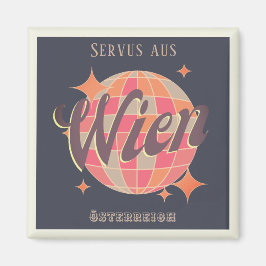 Imán Wien Vienna Österreich Austria Retro