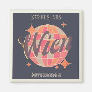 Imán Wien Vienna Österreich Austria Retro