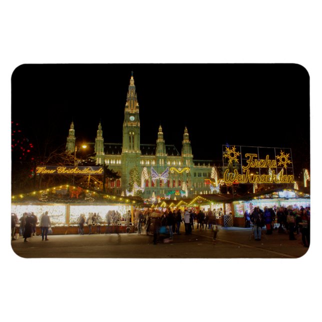 Imán Wiener Christkindlmarkt (Horizontal)