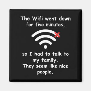 Imán Wifi se cayó habla con la familia divertido adoles