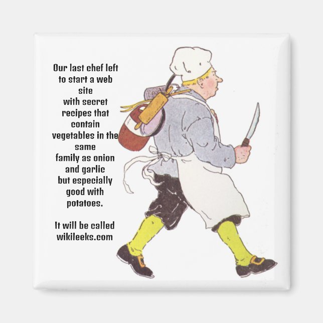 Imán "Wiki-LEEKS" (Frente)