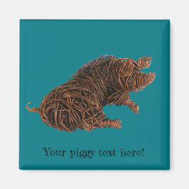 Imán Wilbur - un cerdo con discernimiento.