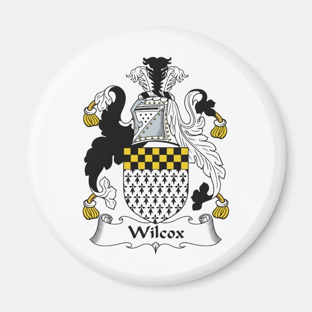 Imán Wilcox Family Crest (Frente)