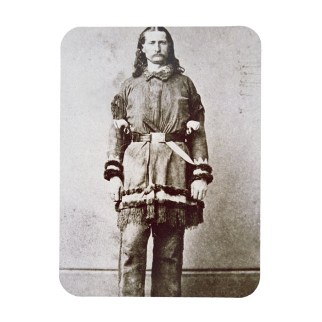 Imán 'Wild Bill' Hickok (1837-76) (foto de abajo) (Vertical)