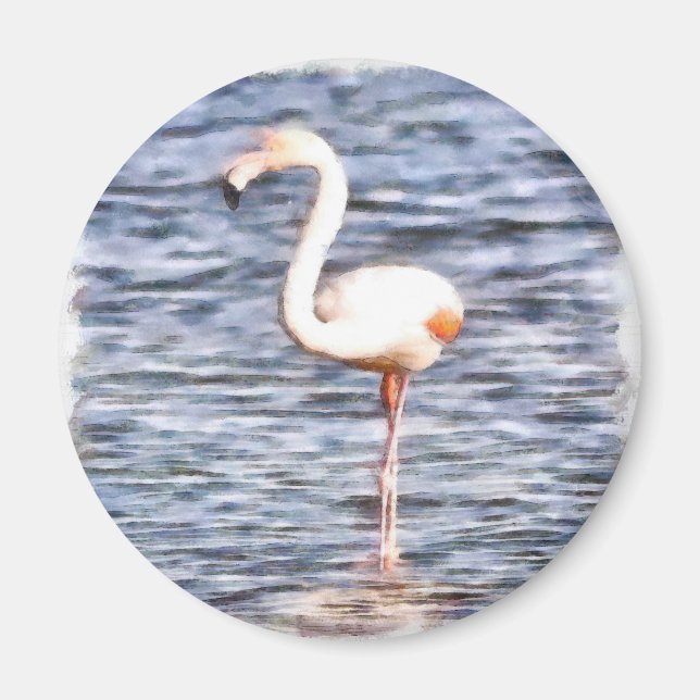 Imán Wild Flamingo (Frente)