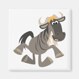 Imán Wildebeest de Baile Tap personalizado