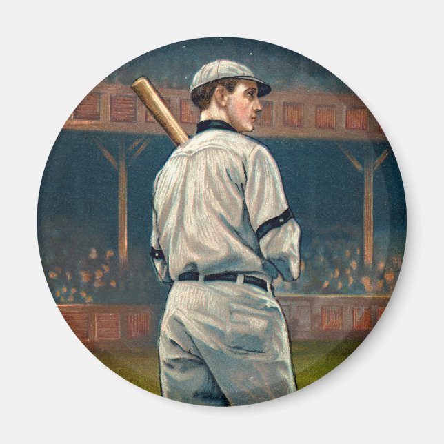 Imán Wildfire Schulte, Chicago Cubs, 1911 (Frente)