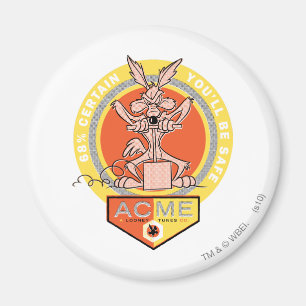 Imán Wile E Coyote Acme - 68% Seguro Que Estarás Seguro