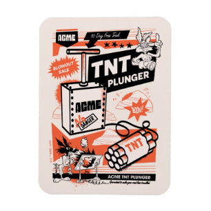 Imán WILE E. COYOTE™   ACME TNT Dynamite Plunger