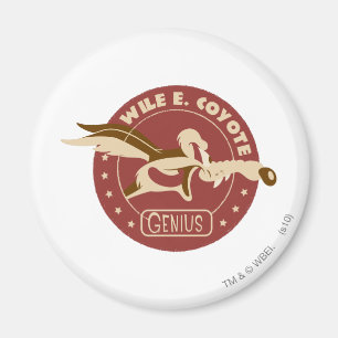Imán Wile E. Coyote Genius