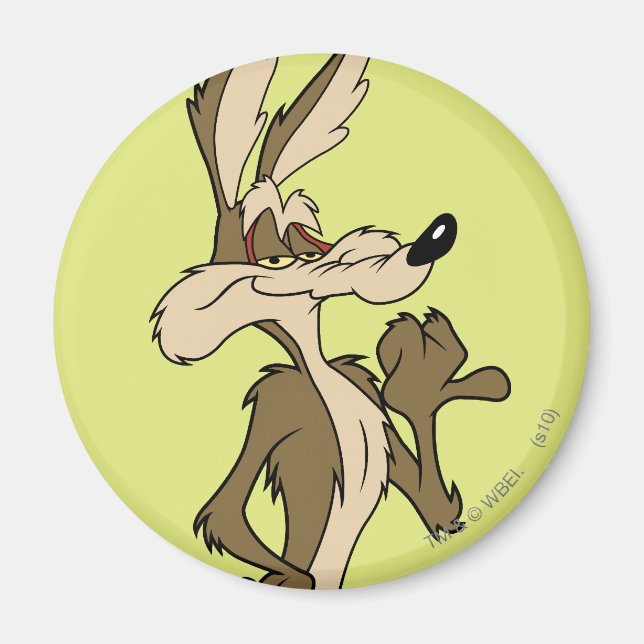 Imán WILE E. COYOTE™ se ve orgulloso (Frente)