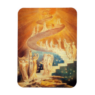 Imán William Blake Jacob's Ladder Magnet