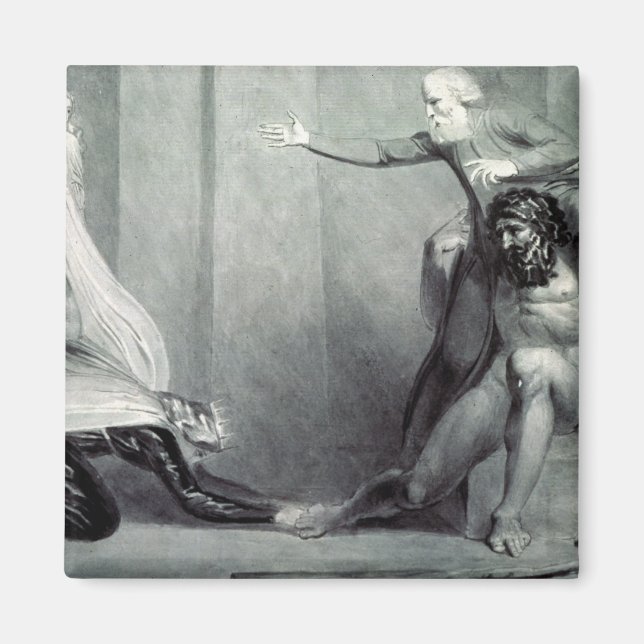 Imán William Blake | Tiriel, devuelto al Palacio (Frente)