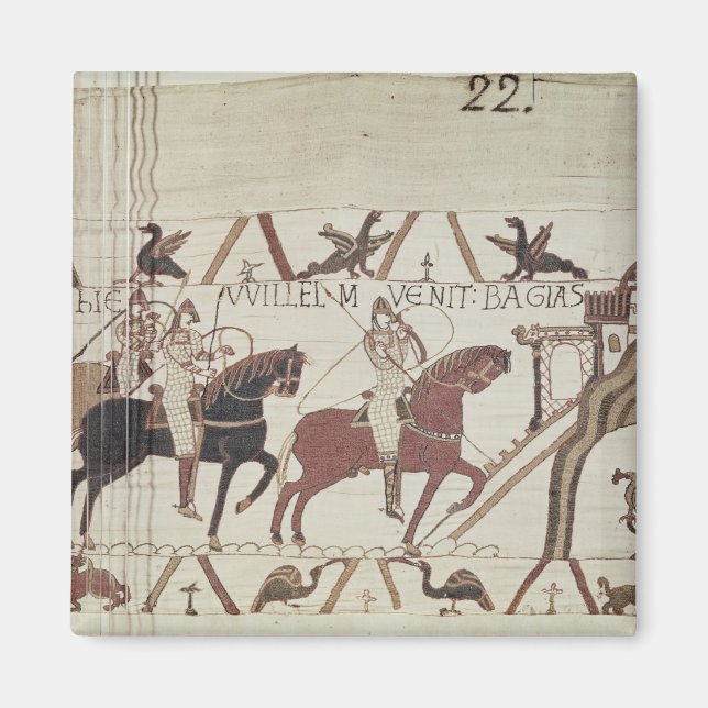 Imán William el conquistador llega a Bayeux (Frente)