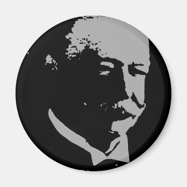 Imán William H. Taft silhouette (Frente)
