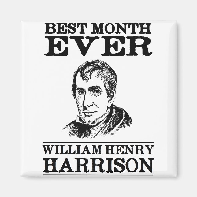 Imán William Henry Harrison (Frente)