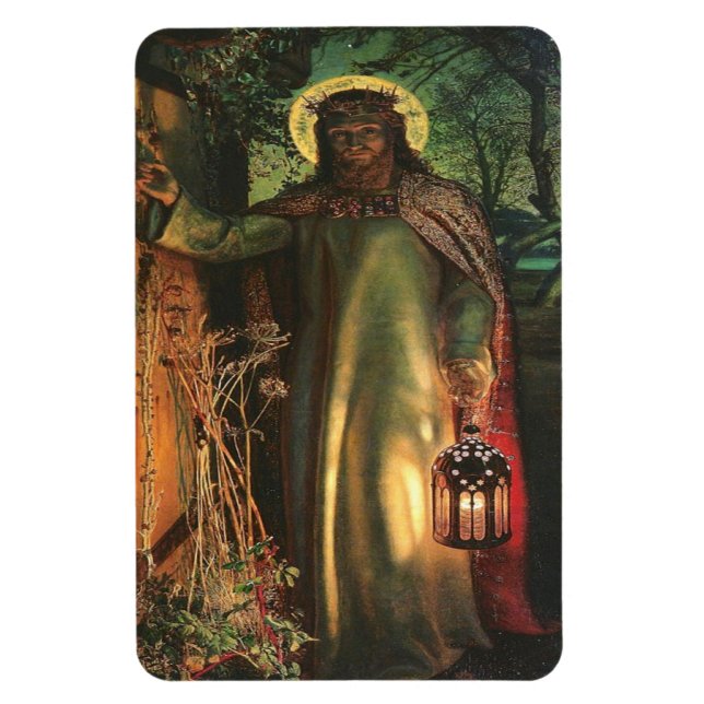 Imán William Holman Hunt La Luz Del Mundo (Vertical)