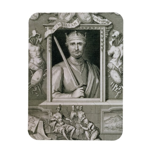Imán William I el conquistador (1027-87) Rey de Inglate (Vertical)