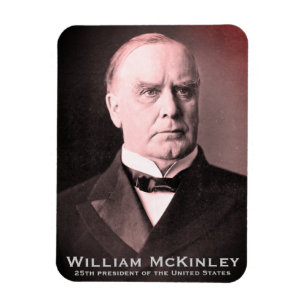 Imán William McKinley, presidente estadounidense del "R