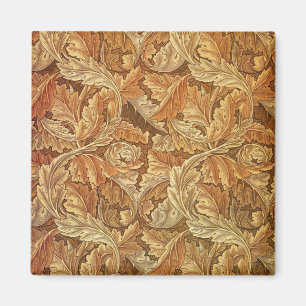 Imán William Morris Acathus Marrón Hojas de Otoño