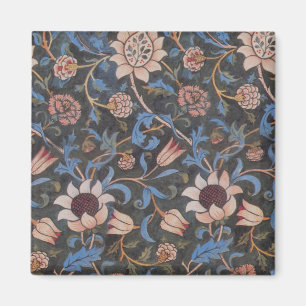 Imán William Morris Evenlode Arte Textil Floral