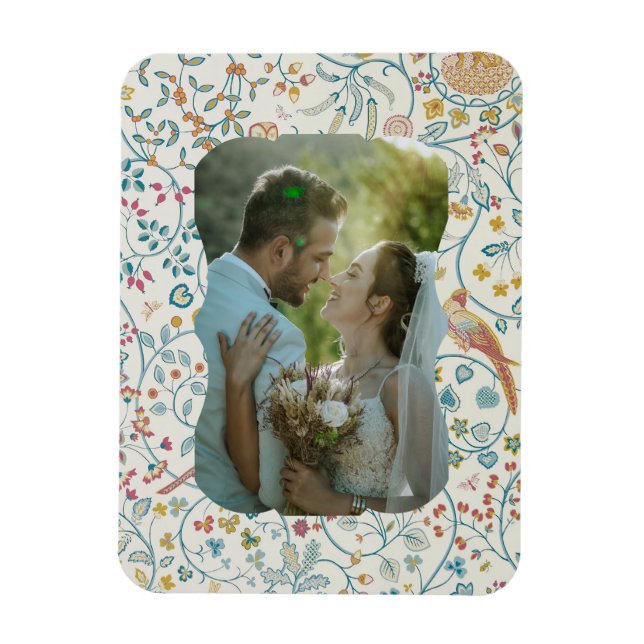 Imán William Morris - Fondo de escritorio de Owl and Be (Vertical)