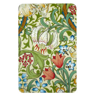 Imán William Morris Garden Lily Wallpaper