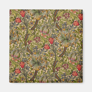 Imán William Morris Golden Lily Antique