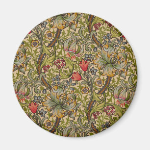 Imán William Morris Golden Lily Antique