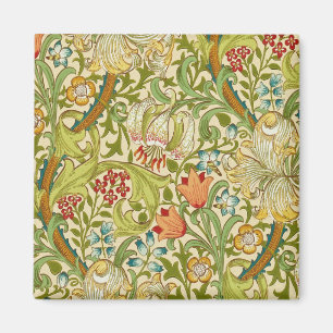 Imán William Morris Golden Lily Vintage Pre-Raphaelite