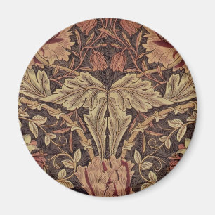 Imán William Morris Honeysuckle Arte Inglés Clásico