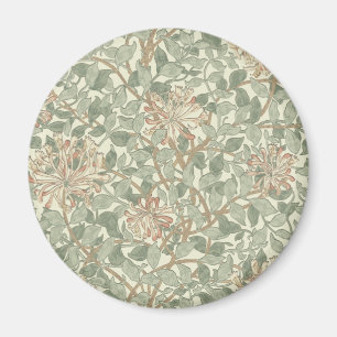 Imán William Morris Honeysuckle Green Floral
