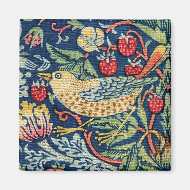 Imán William Morris - Ladrón de fresas (Frente)