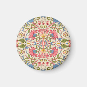 Imán William Morris Lodden Patrón Floral Pastel