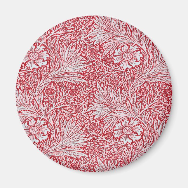 Imán William Morris Marigold pattern (1875) (Frente)
