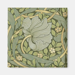 Imán William Morris Pimpernel Vintage Pattern Magnet
