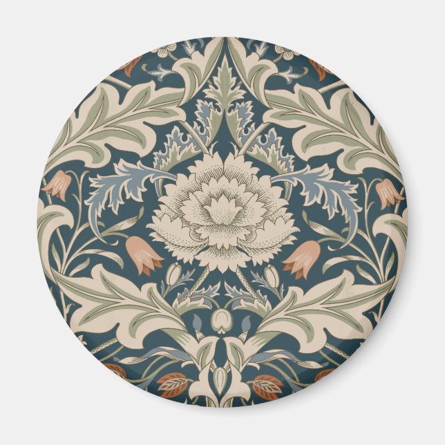 Imán William Morris Severn Floral Garden Floral Classic (Frente)