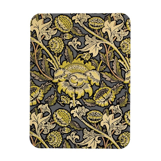 Imán William Morris Wey Floral Wallpaper (Vertical)