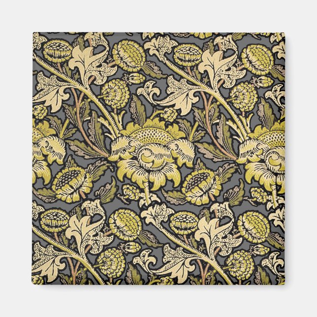 Imán William Morris Wey Floral Wallpaper (Frente)