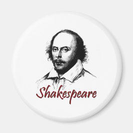 Imán William Shakespeare Etching