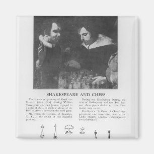 Imán William Shakespeare y Ben Jonson