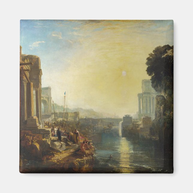 Imán William Turner - Cartago de construcción de dido (Frente)
