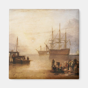 Imán William Turner - El sol poniéndose a través del va