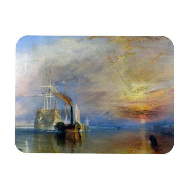 Imán William Turner - El Temeraire en lucha (Horizontal)