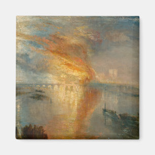 Imán William Turner - La quema del Parlamento