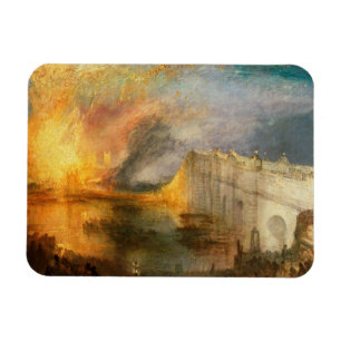 Imán William Turner - La quema del Parlamento