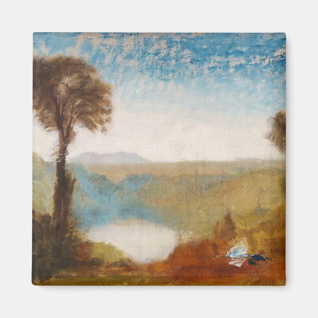 Imán William Turner - Lago de Nemi (Frente)