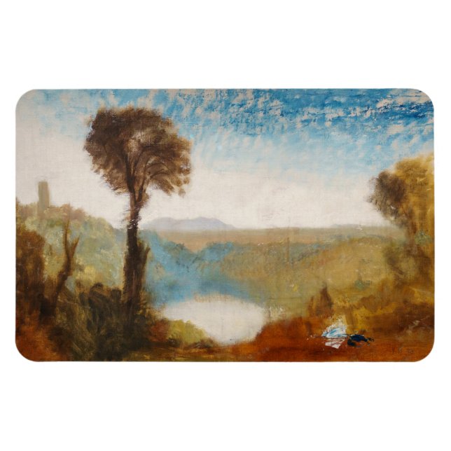Imán William Turner - Lago Nemi (Horizontal)