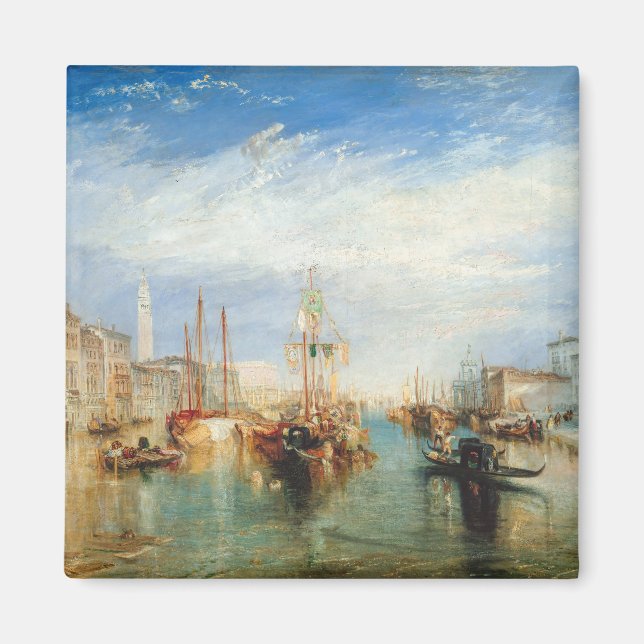 Imán William Turner - Venecia Porch Madonna della Salut (Frente)