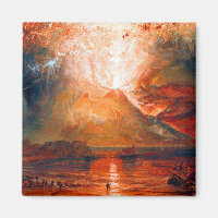 William Turner Vesubio Erupción